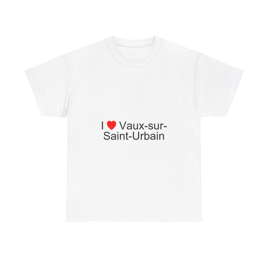 T-shirt I love vaux-sur-saint-urbain