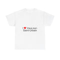 T-shirt I love vaux-sur-saint-urbain