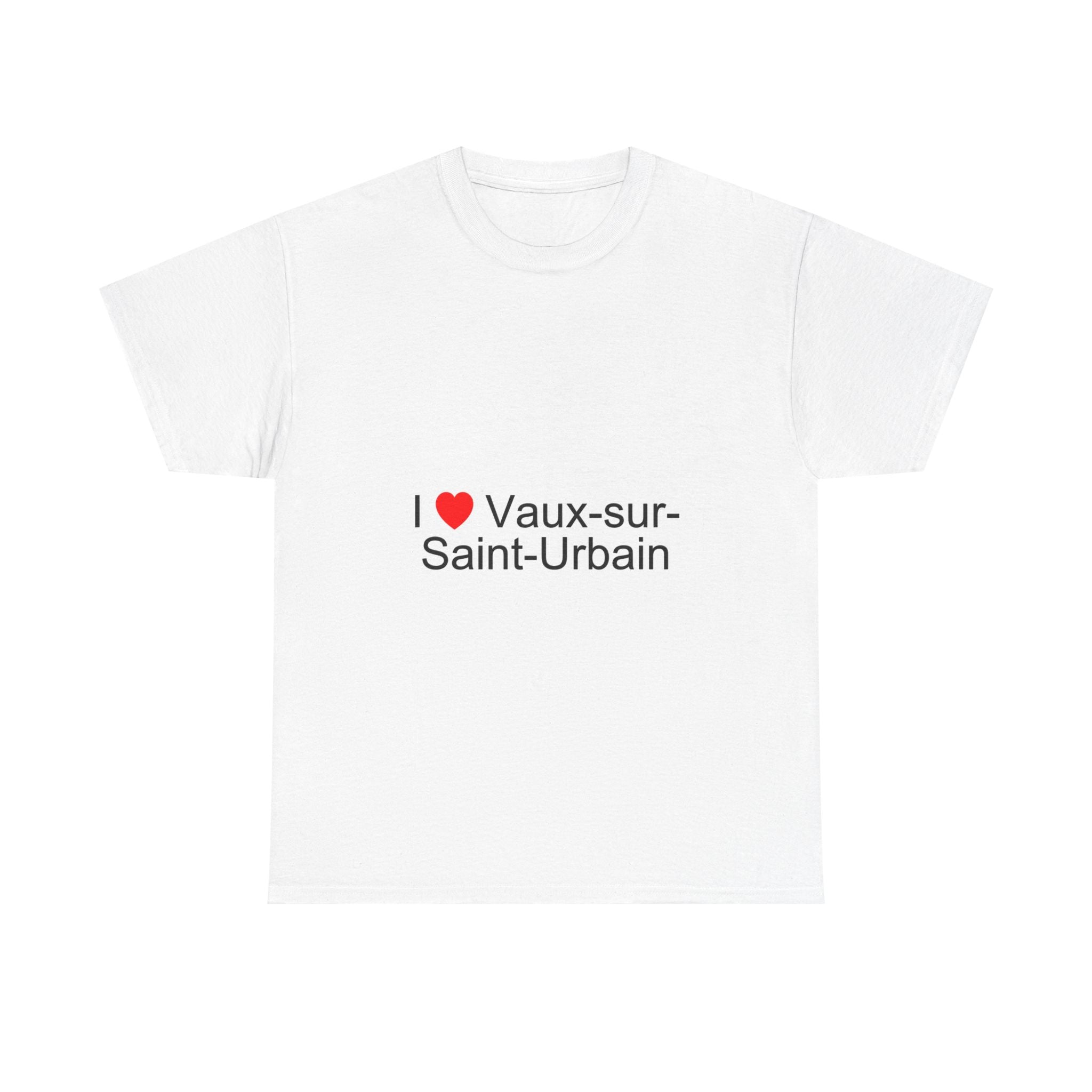 T-shirt I love vaux-sur-saint-urbain
