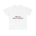 T-shirt I love saint-mars-du-désert