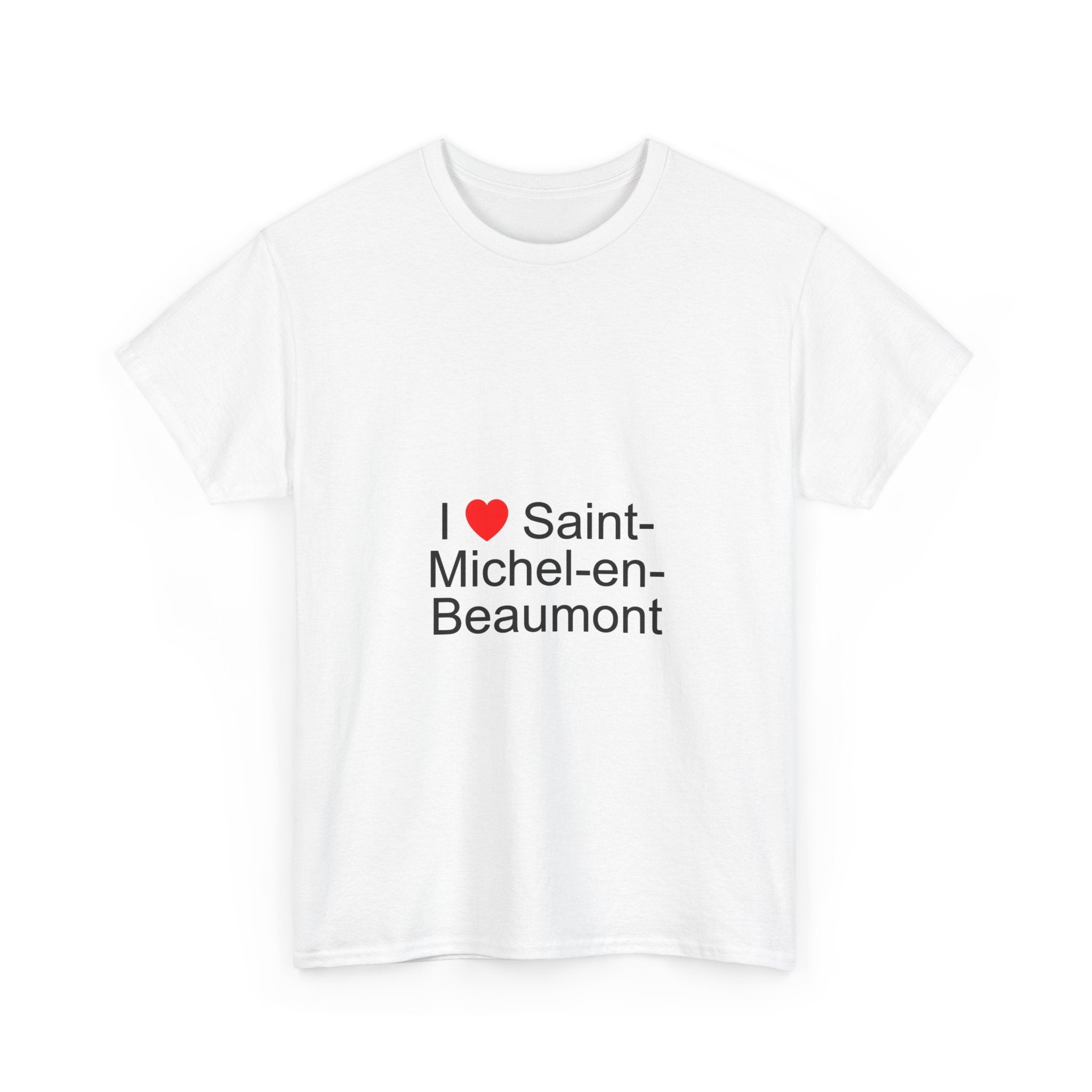 T-shirt I love saint-michel-en-beaumont