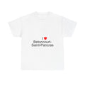 T-shirt I love betoncourt-saint-pancras
