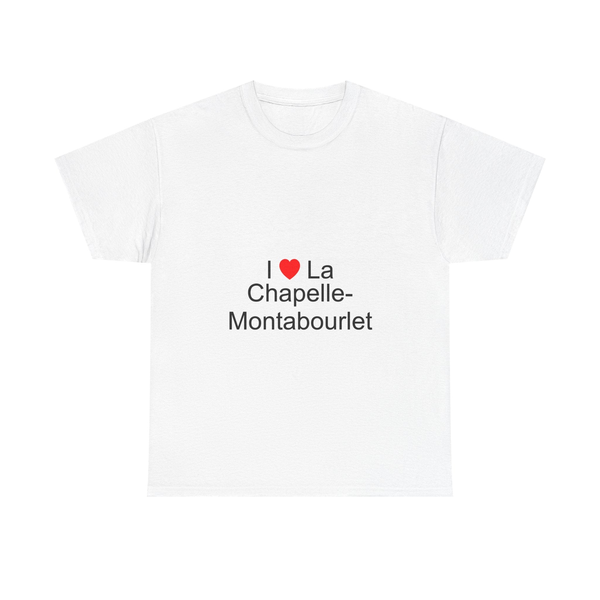 T-shirt I love la chapelle-montabourlet