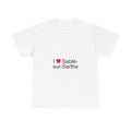 T-shirt I love sablé-sur-sarthe