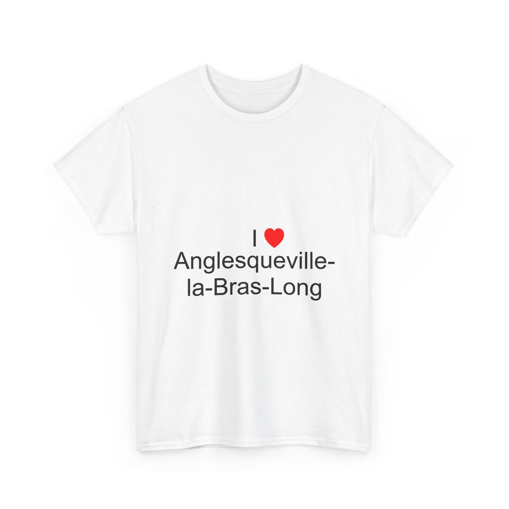 T-shirt I love anglesqueville-la-bras-long