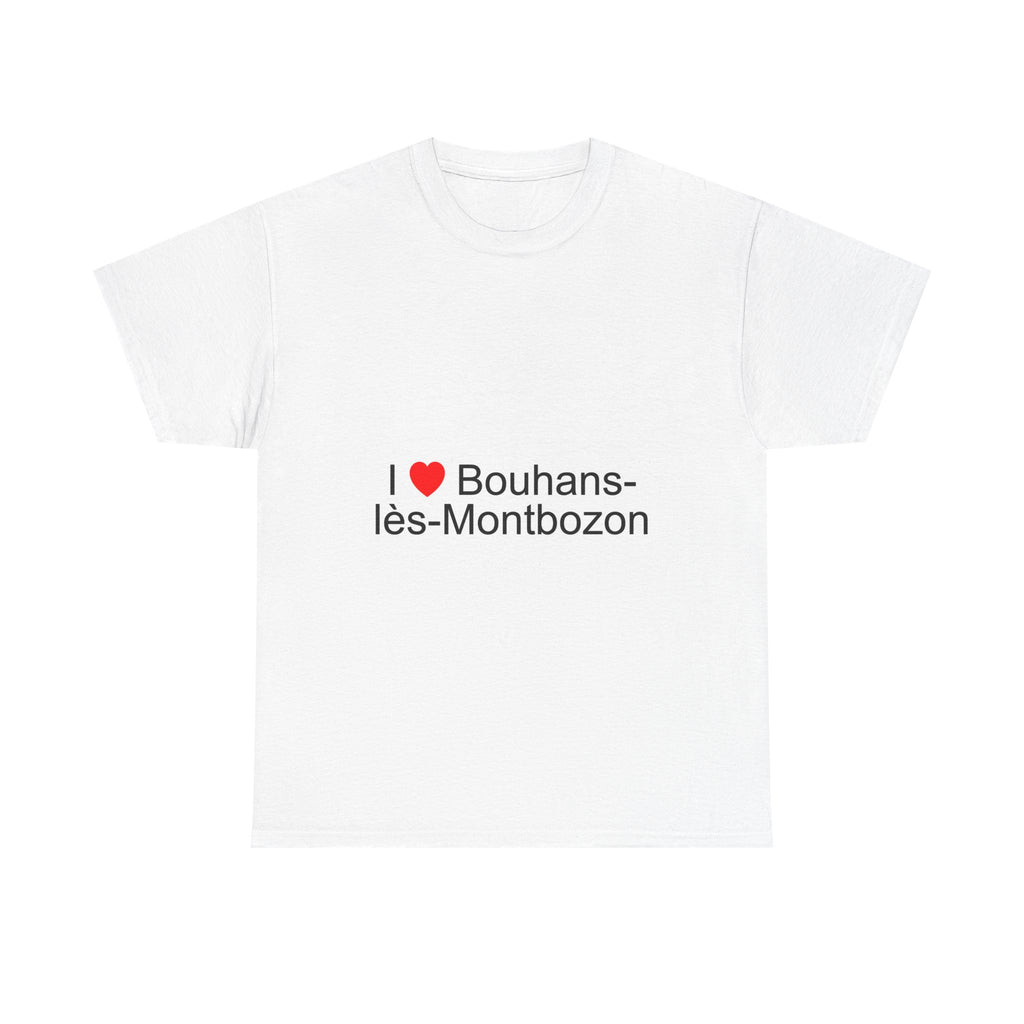 T-shirt I love bouhans-lès-montbozon
