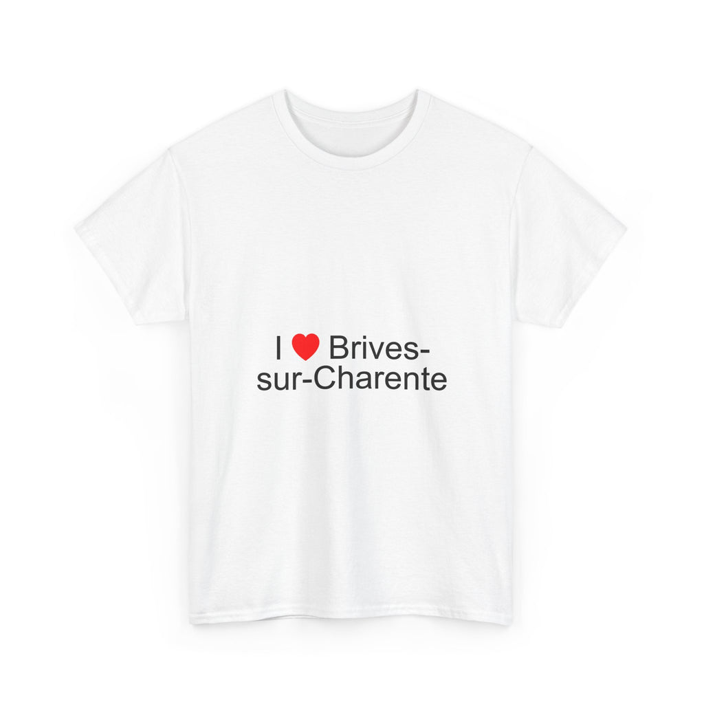 T-Shirt Ich liebe Brives-sur-Charente