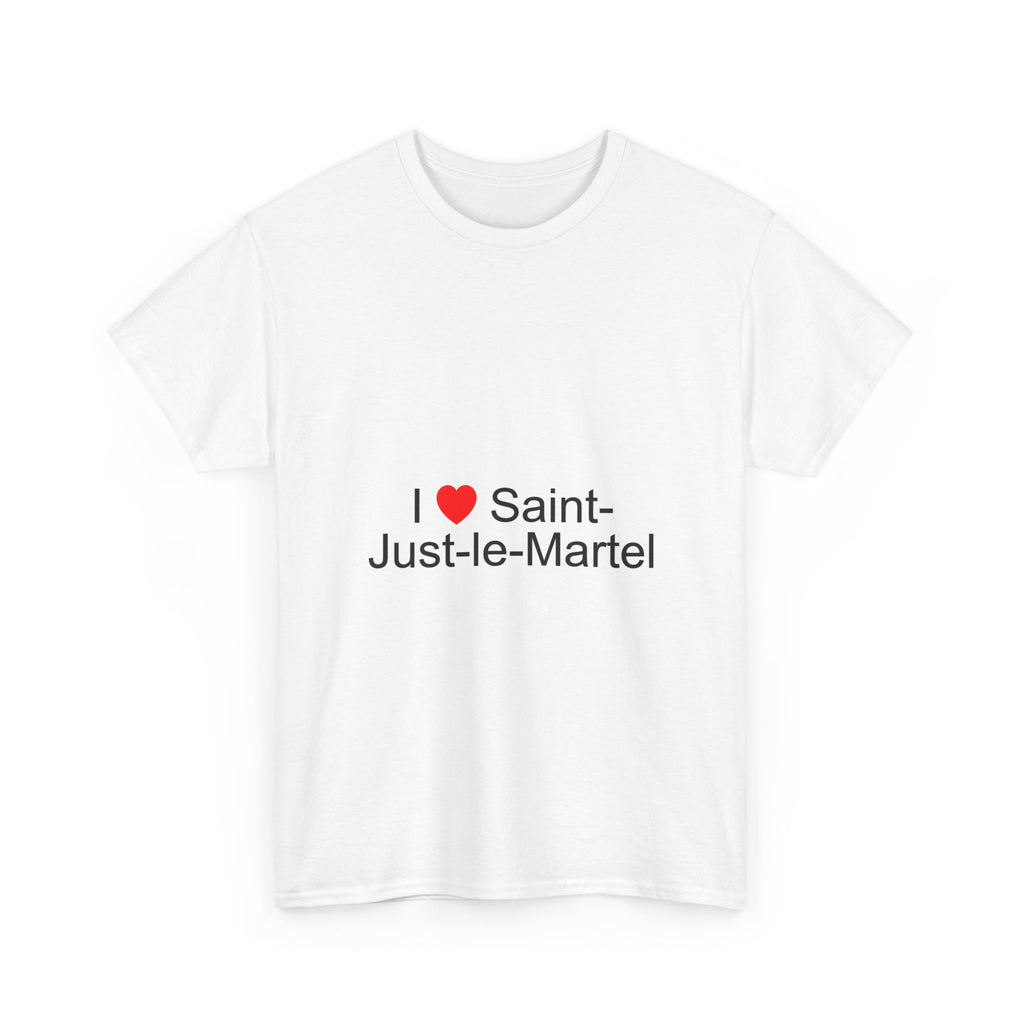 I love saint-just-le-martel t-shirt