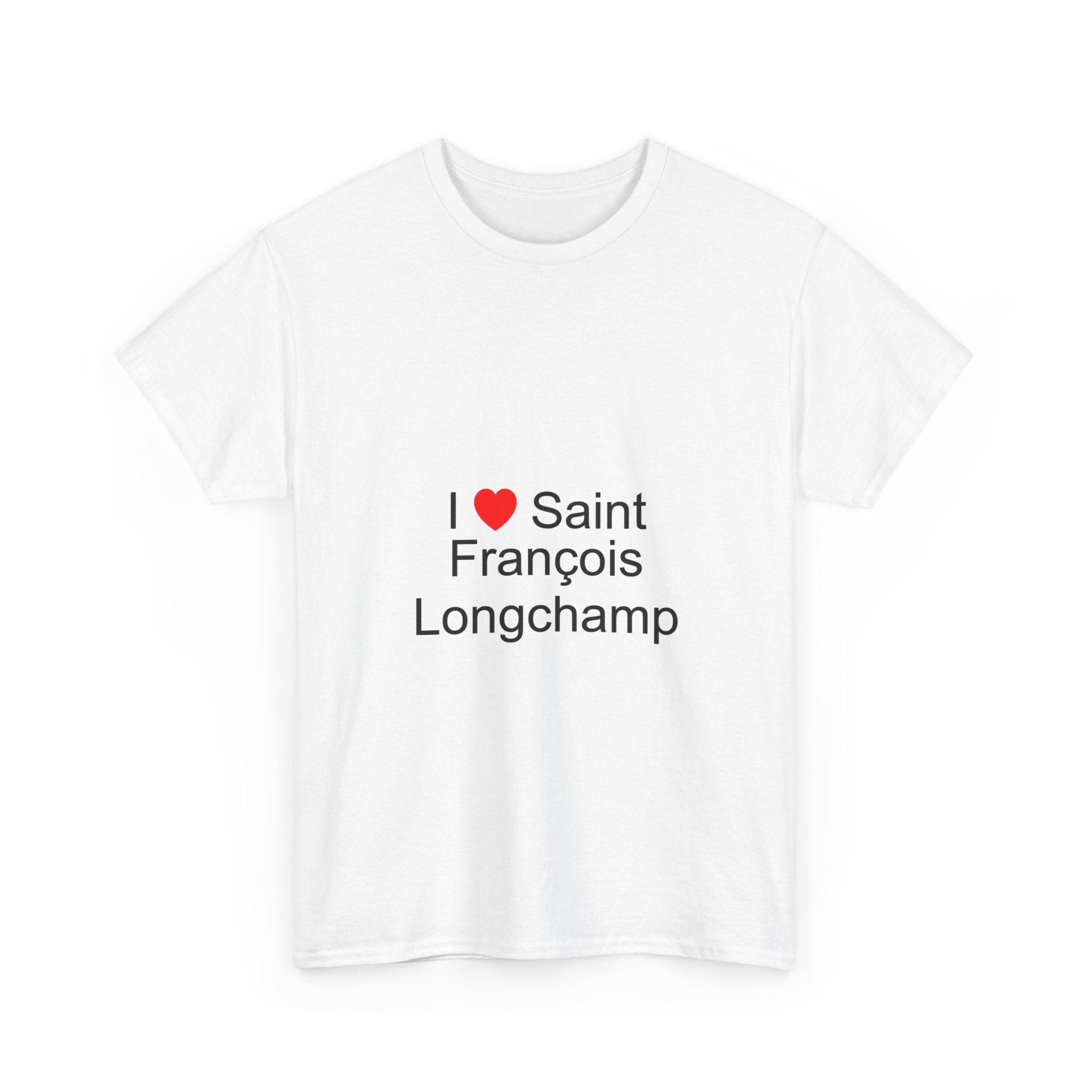 T-shirt I love saint françois longchamp