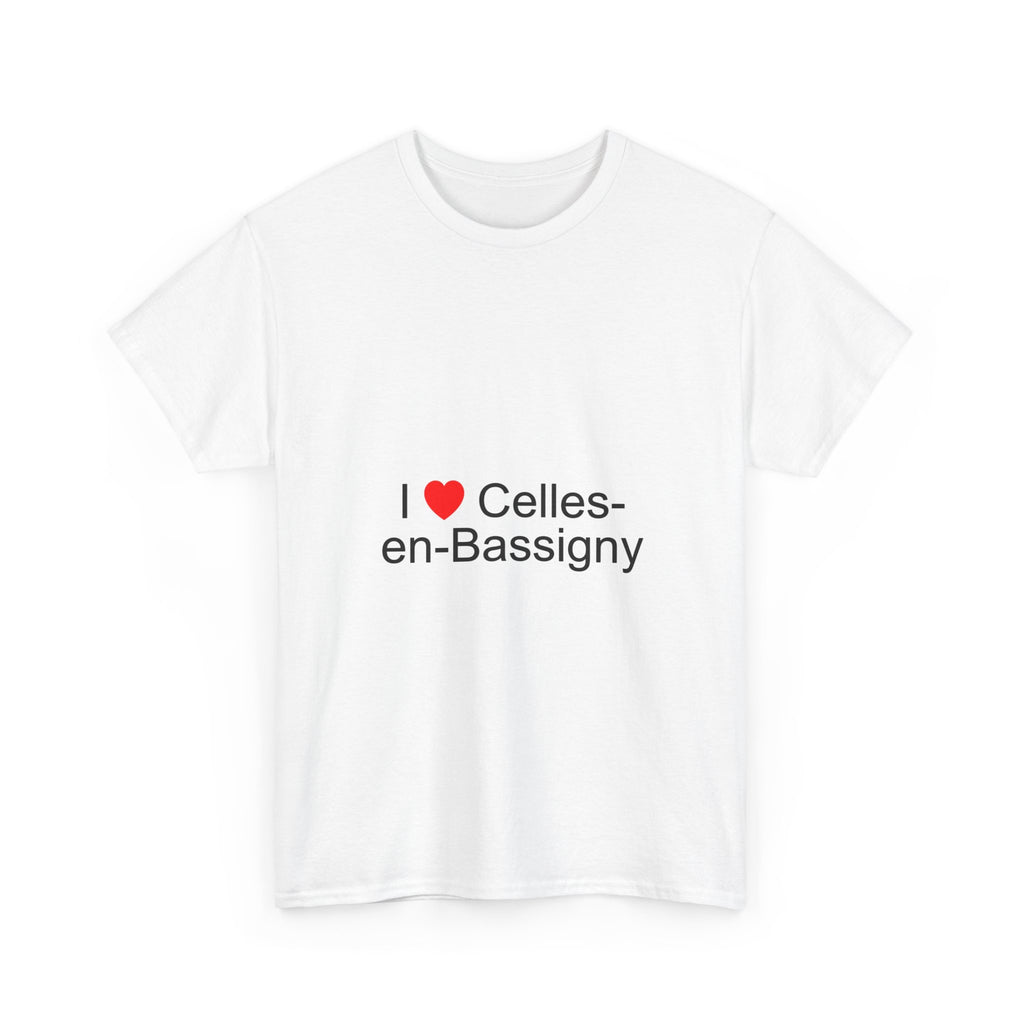 T-shirt I love celles-en-bassigny