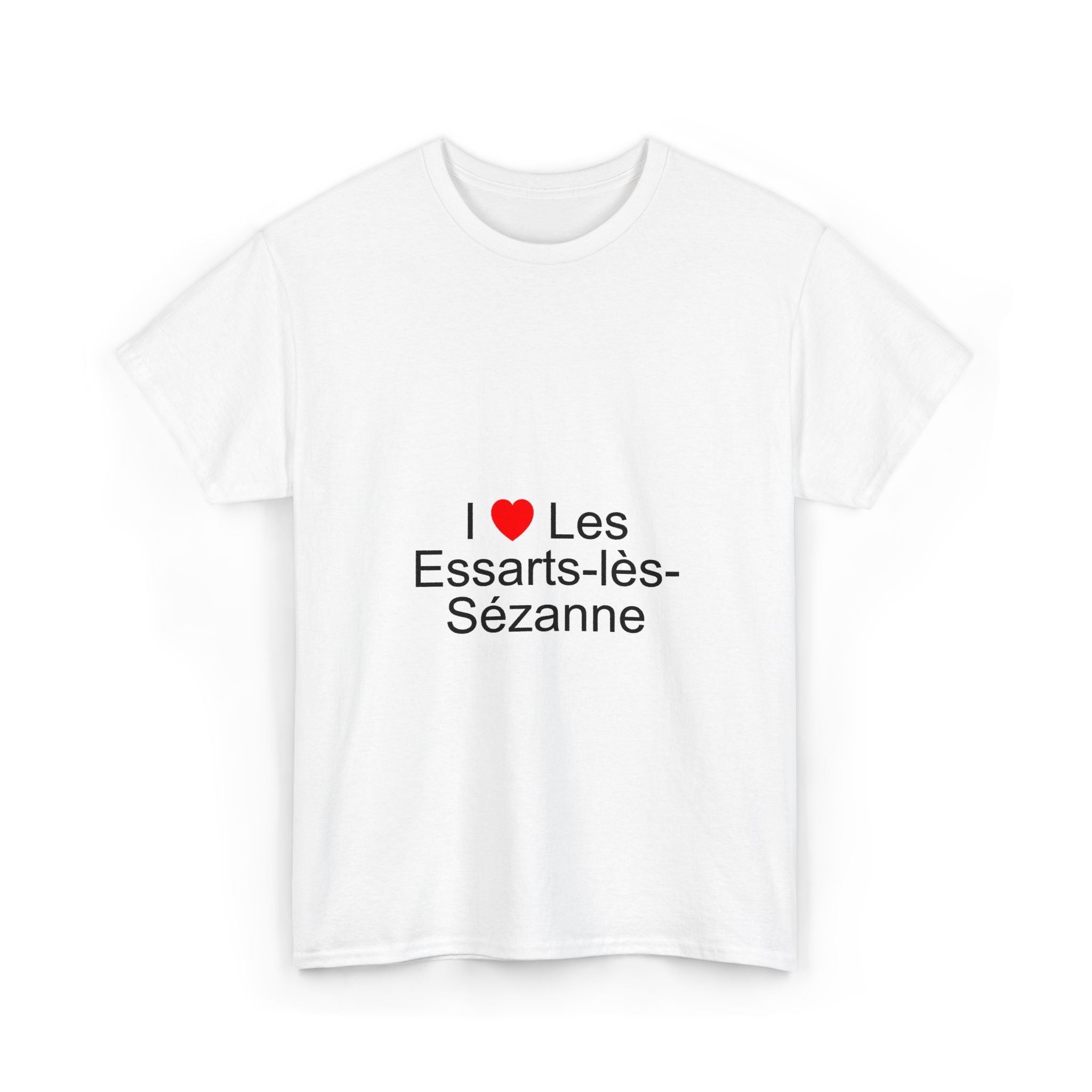 T-shirt I love les essarts-lès-sézanne