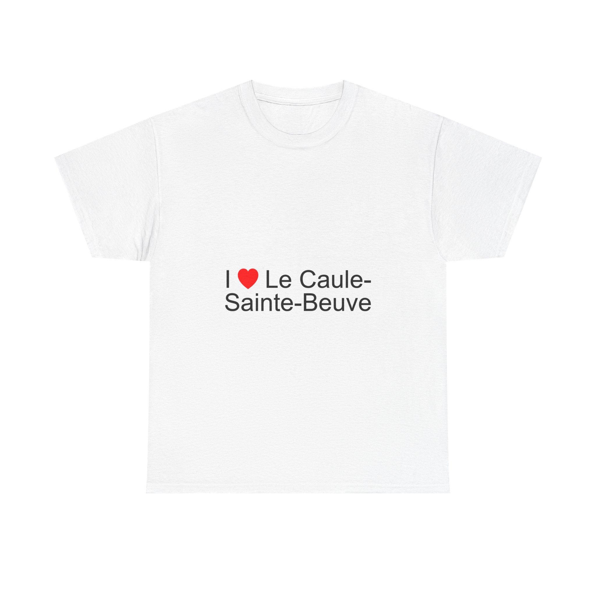 T-shirt I love le caule-sainte-beuve