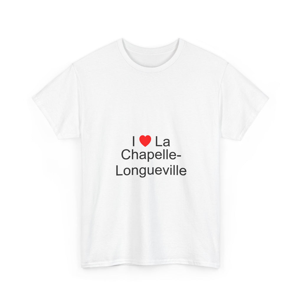 T-shirt I love la chapelle-longueville