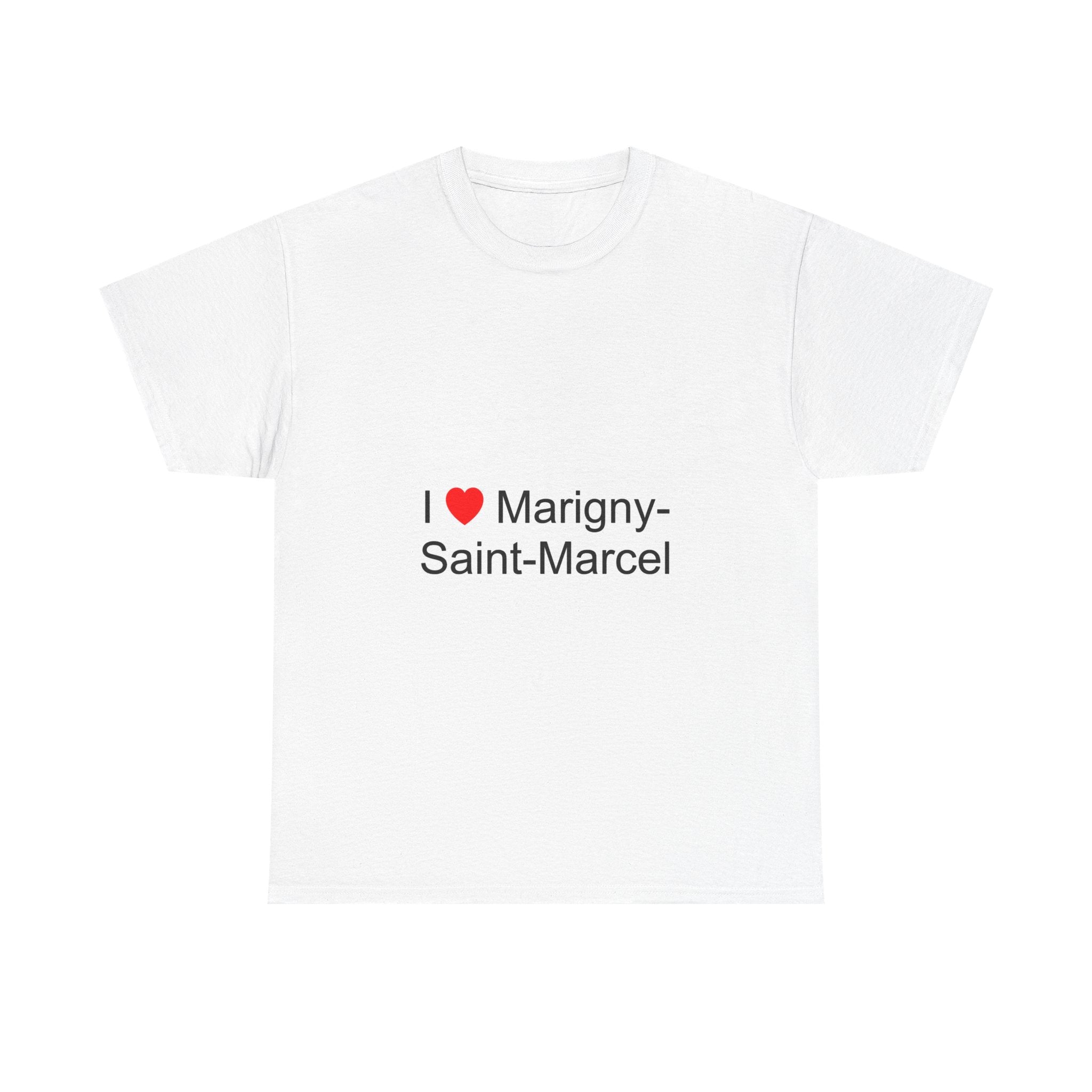 T-shirt I love marigny-saint-marcel