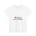 T-Shirt Ich liebe Villers-aux-Érables