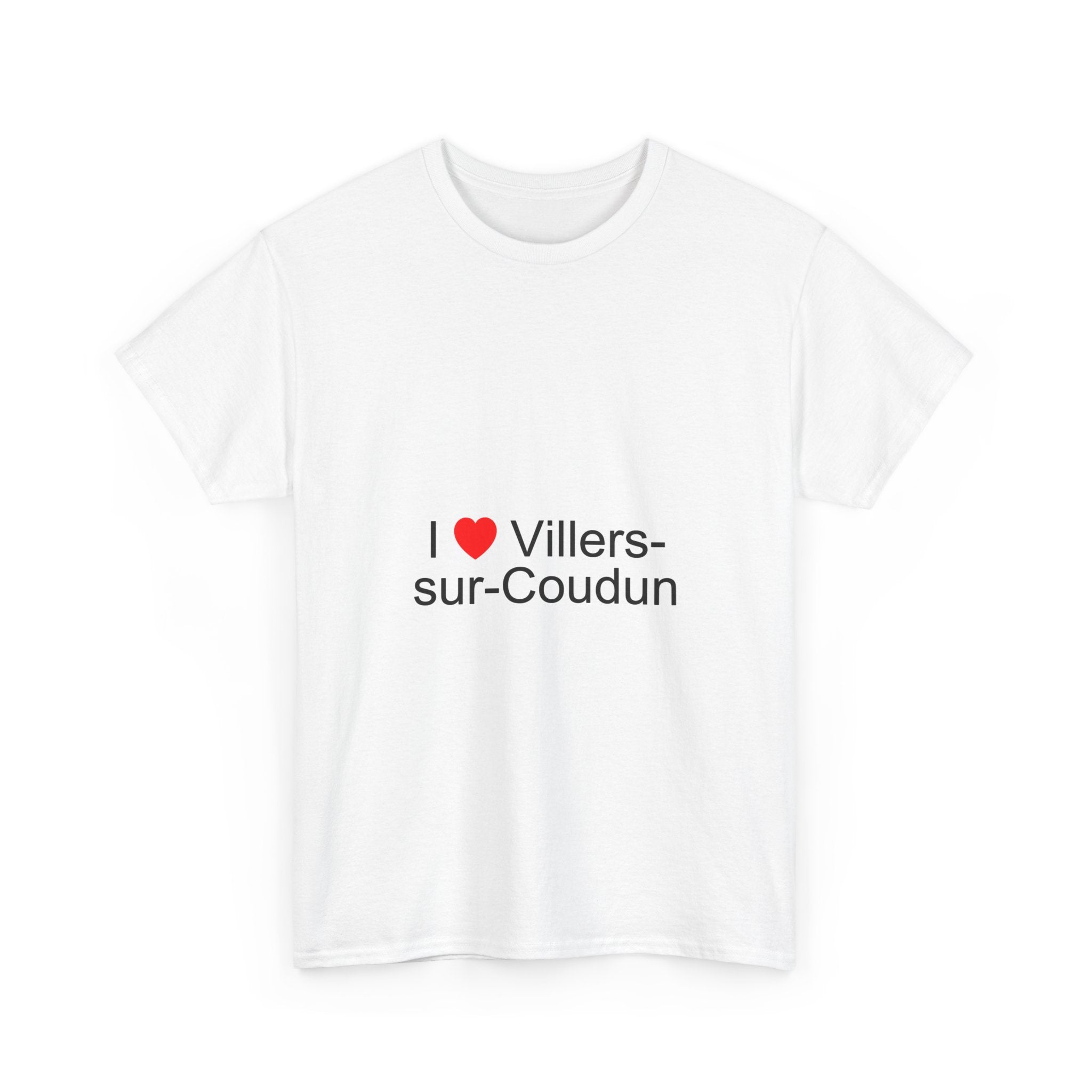 T-shirt I love Villers-sur-Coudun