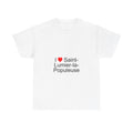 T-shirt I love saint-lumier-la-populeuse