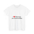 T-Shirt Ich liebe Rennes in Fröschen