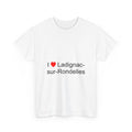 T-Shirt Ich liebe Ladignac-sur-Rondelles