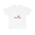 T-shirt I love offranville