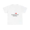 I love juvincourt-et-damary t-shirt