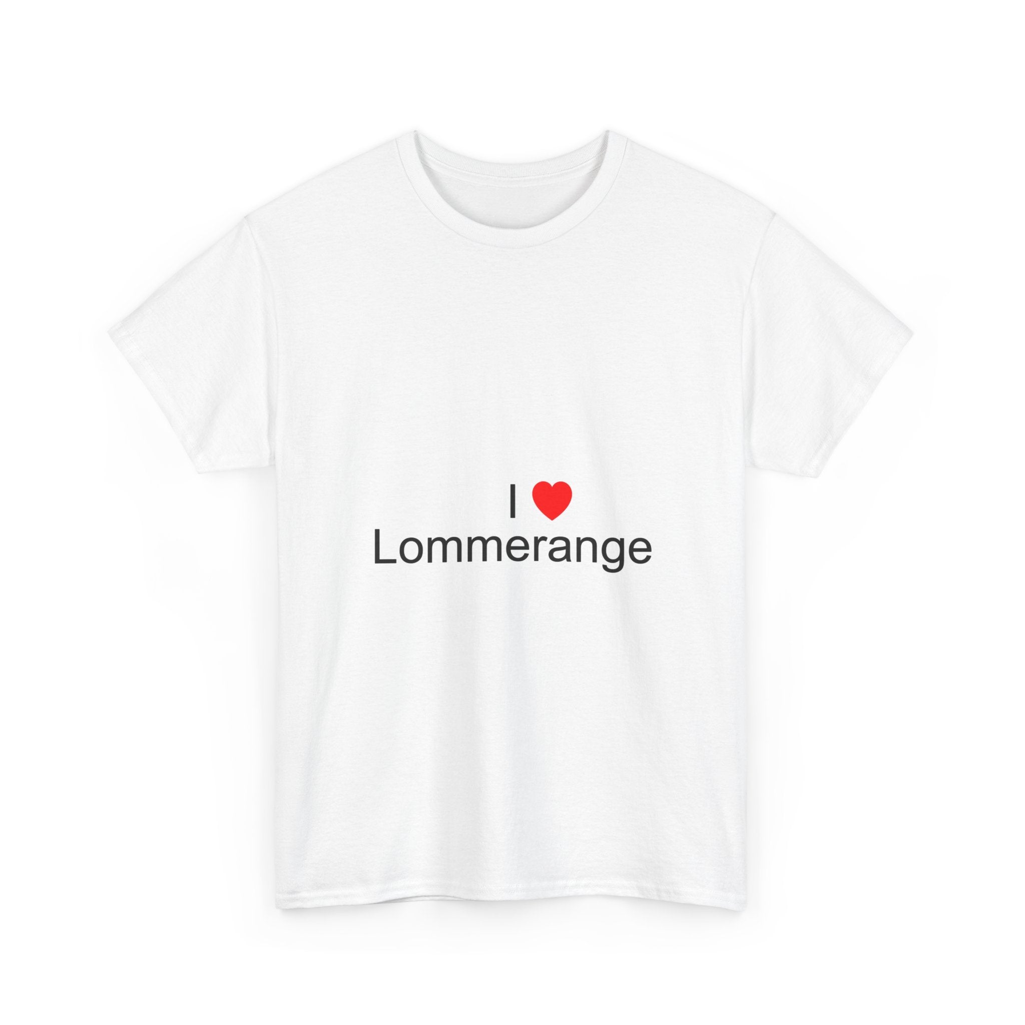 T-shirt I love lommerange
