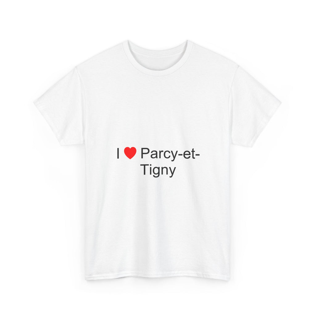 T-Shirt Ich liebe Parcy-et-Tigny