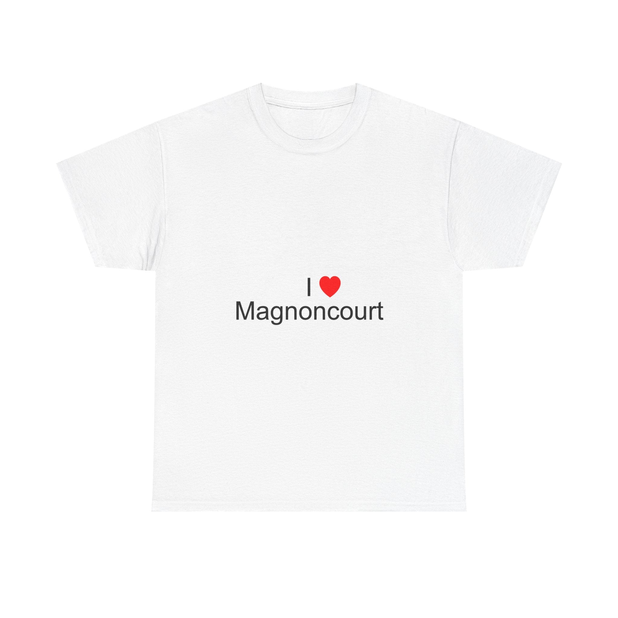 T-shirt I love magnoncourt