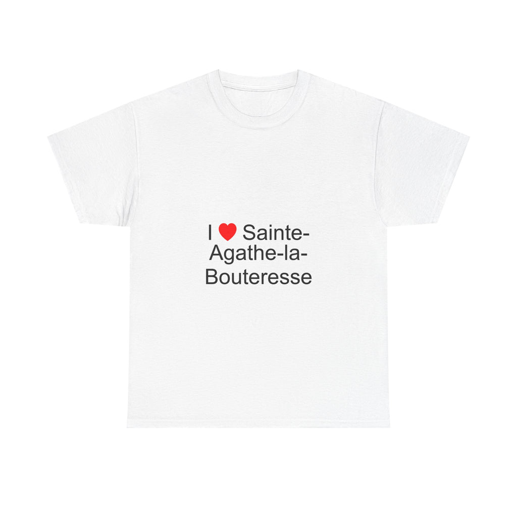 T-shirt I love sainte-agathe-la-bouteresse