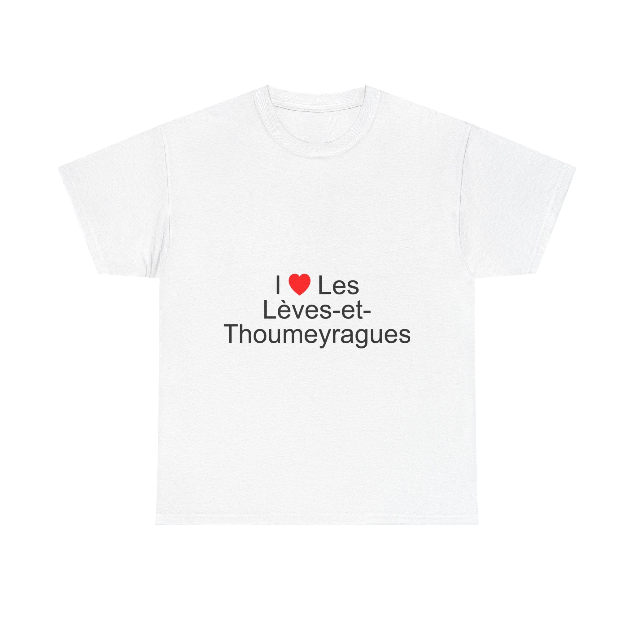 T-shirt I love les lèves-et-thoumeyragues