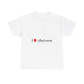 T-shirt I love morienne