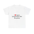 T-shirt I love saint-symphorien-des-bruyères