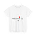 T-Shirt Ich liebe Villeneuve-sur-Lot