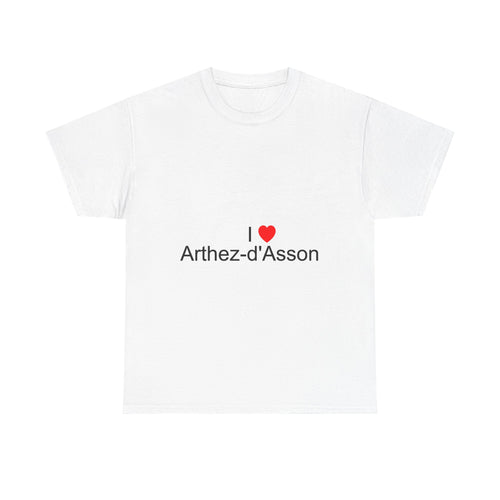 T-shirt I love Arthez-d'Asson
