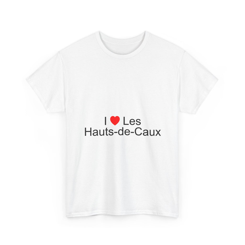 T-Shirt I love les hauts-de-caux