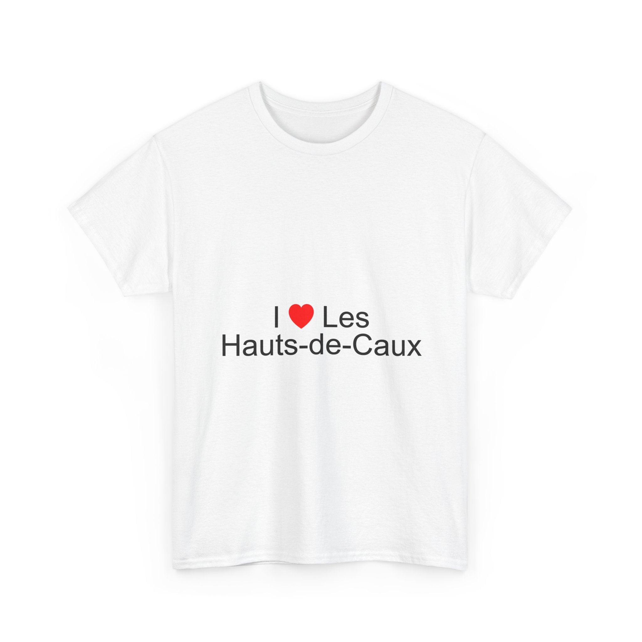 T-shirt I love les hauts-de-caux