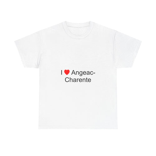 I love angeac-charente t-shirt