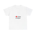 T-shirt I love orée d'anjou