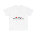 T-shirt I love saint-martin-au-bosc