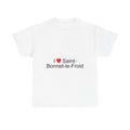T-shirt I love saint-bonnet-le-froid