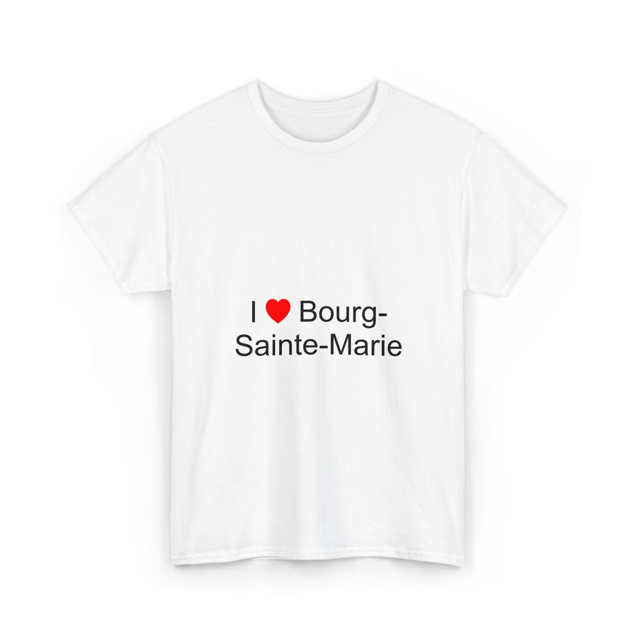 T-shirt I love bourg-sainte-marie