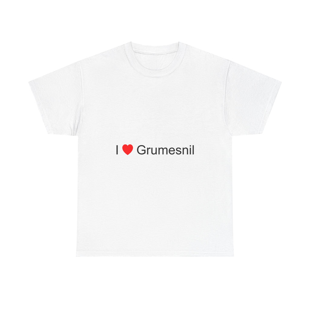 T-shirt I love grumesnil