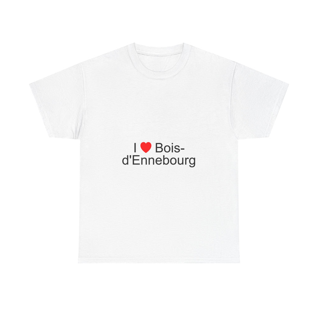 T-shirt I love bois-d'ennebourg