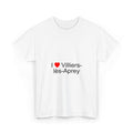 T-Shirt Ich liebe Villiers-lès-Aprey