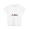 T-Shirt Ich liebe Saint-Just-de-Claix