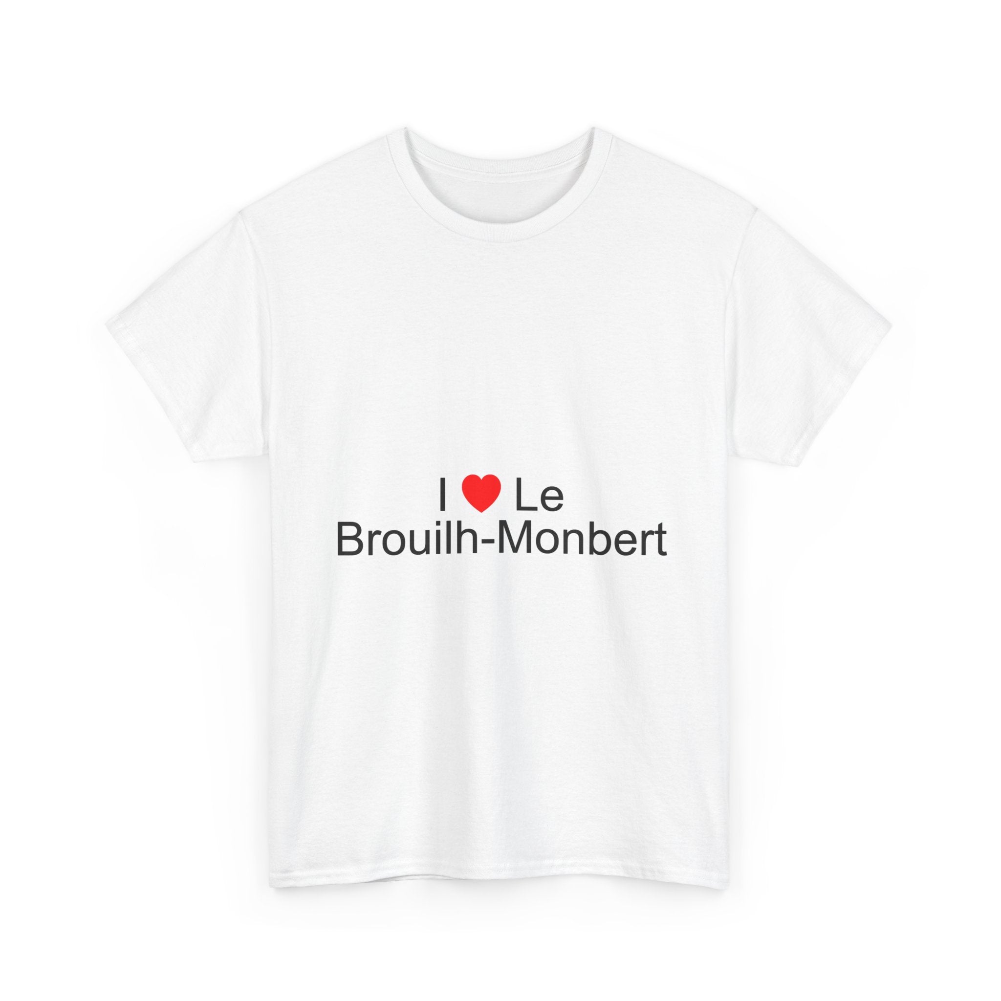 T-shirt I love le brouilh-monbert