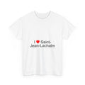 T-Shirt Ich liebe Saint-Jean-Lachalm