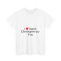 T-Shirt Ich liebe Saint-Christophe-du-Foc