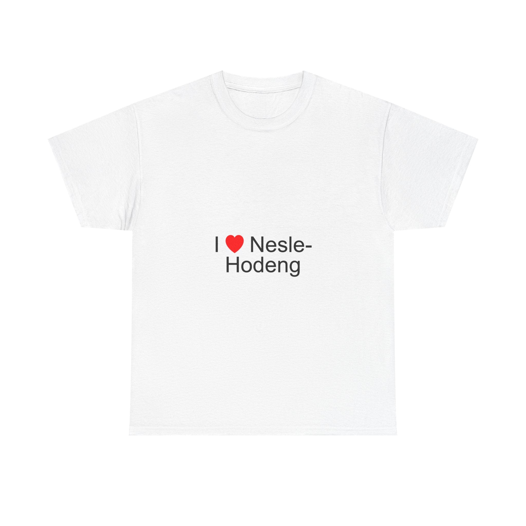 T-shirt I love nesle-hodeng