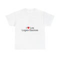 T-shirt I love les loges-saulces